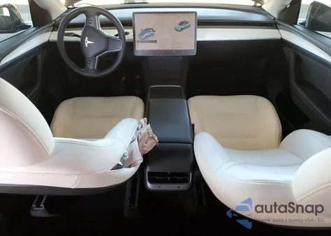 2024 Tesla Model Y from USA, damaged, VIN 7SAYGDEE9RF002972